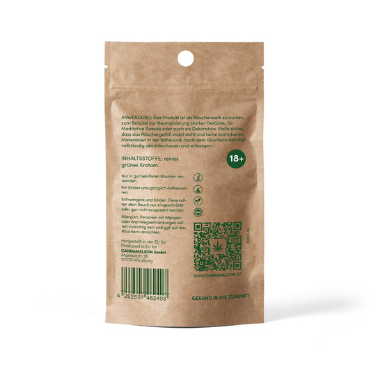 Grünes Kratom 25g – Räucherwerk aus den tropischen Wäldern Südostasiens