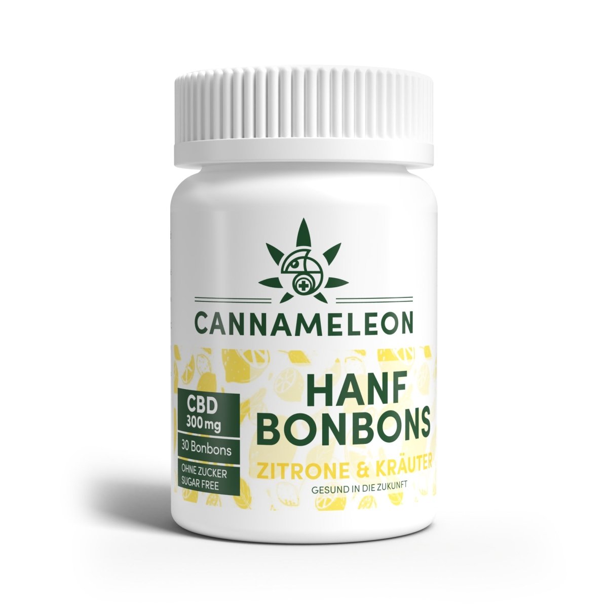 Hanf Bonbons - Zitrone und Kräuter