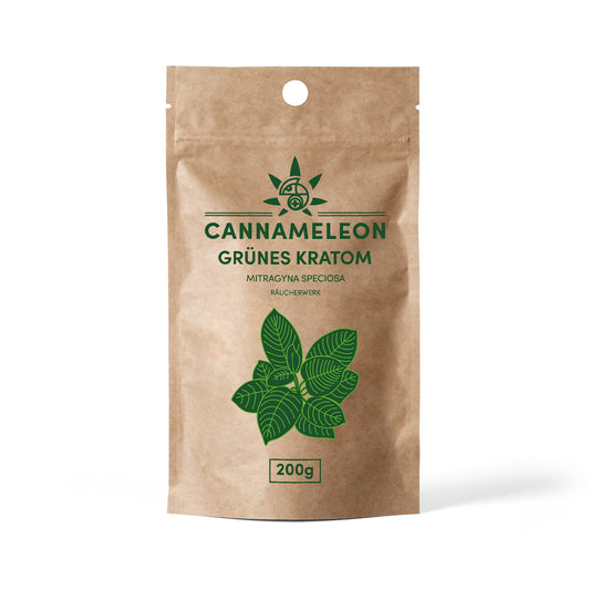 Grünes Kratom 200g – Räucherwerk aus den tropischen Wäldern Südostasiens