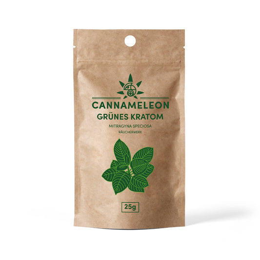 Grünes Kratom 25g – Räucherwerk aus den tropischen Wäldern Südostasiens