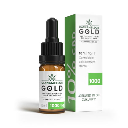 Gold CBD Öl 10% Vollspektrum