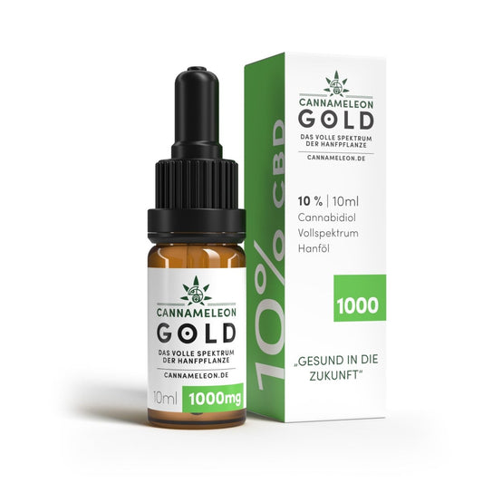 Gold CBD Öl 10% Vollspektrum