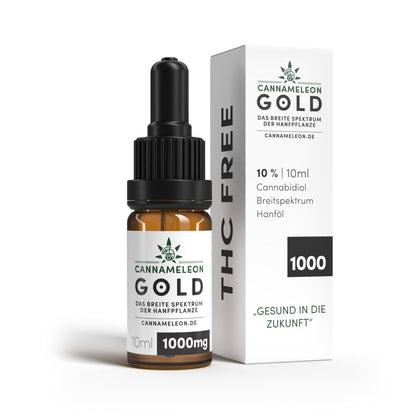 THC Free CBD Öl - 10%