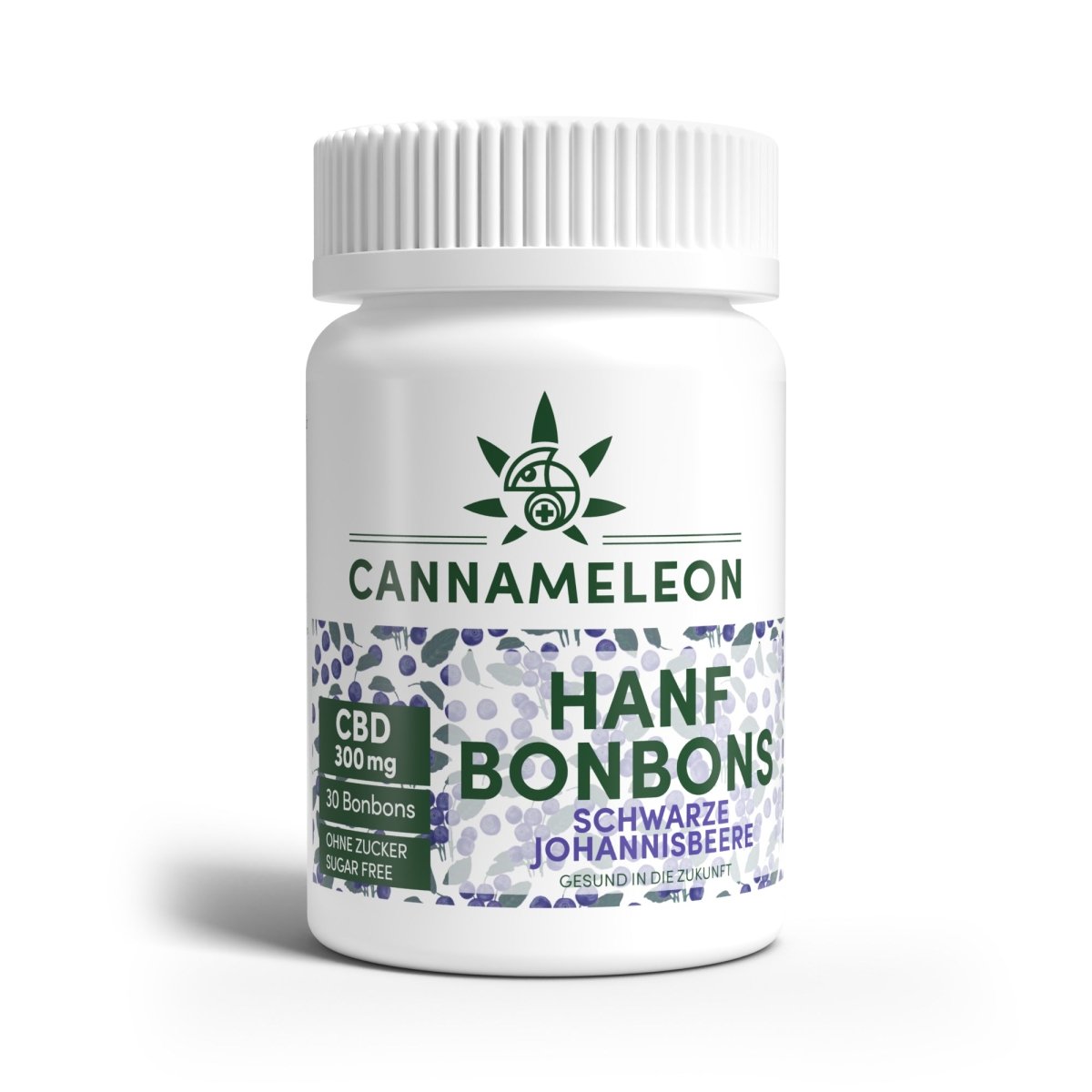 Hanf Bonbons - Schwarze Johannisbeere
